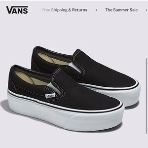 Vans Platforms Slip-Ons